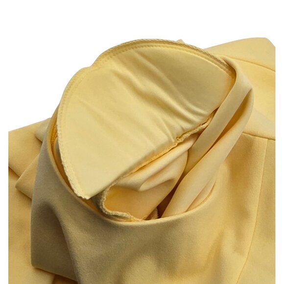 Women's - Adrianna Papell Crew Neck Bow Front Crepe Sheath Dress, Size 8 - Picture 8 of 9